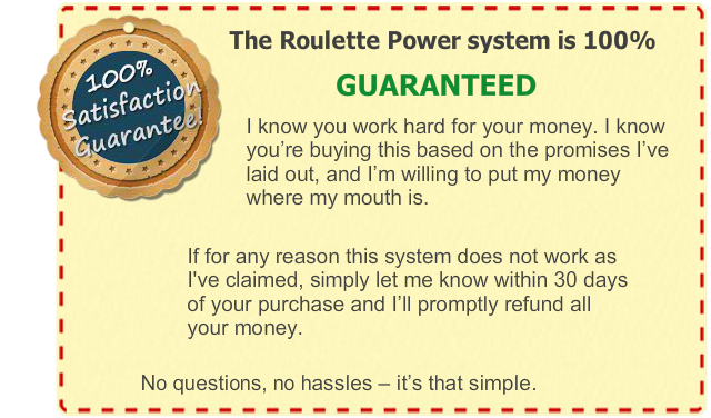 Your guarantee